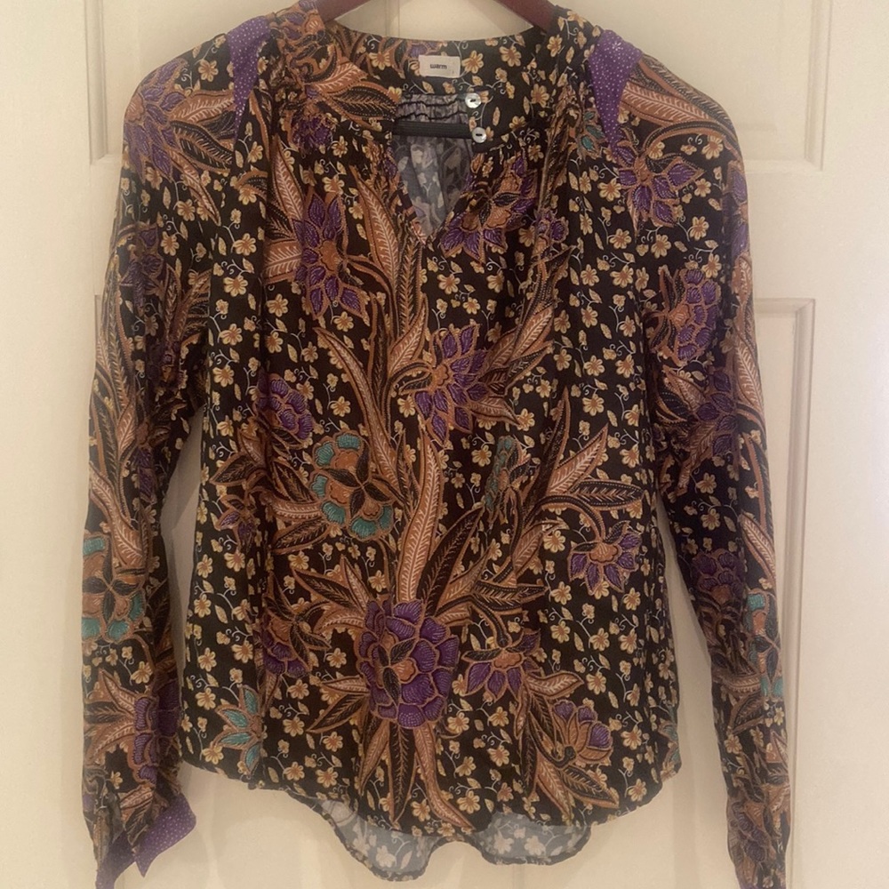 Warm brand blouse